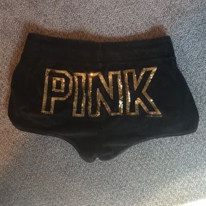 PINK Terry Cloth Shorts